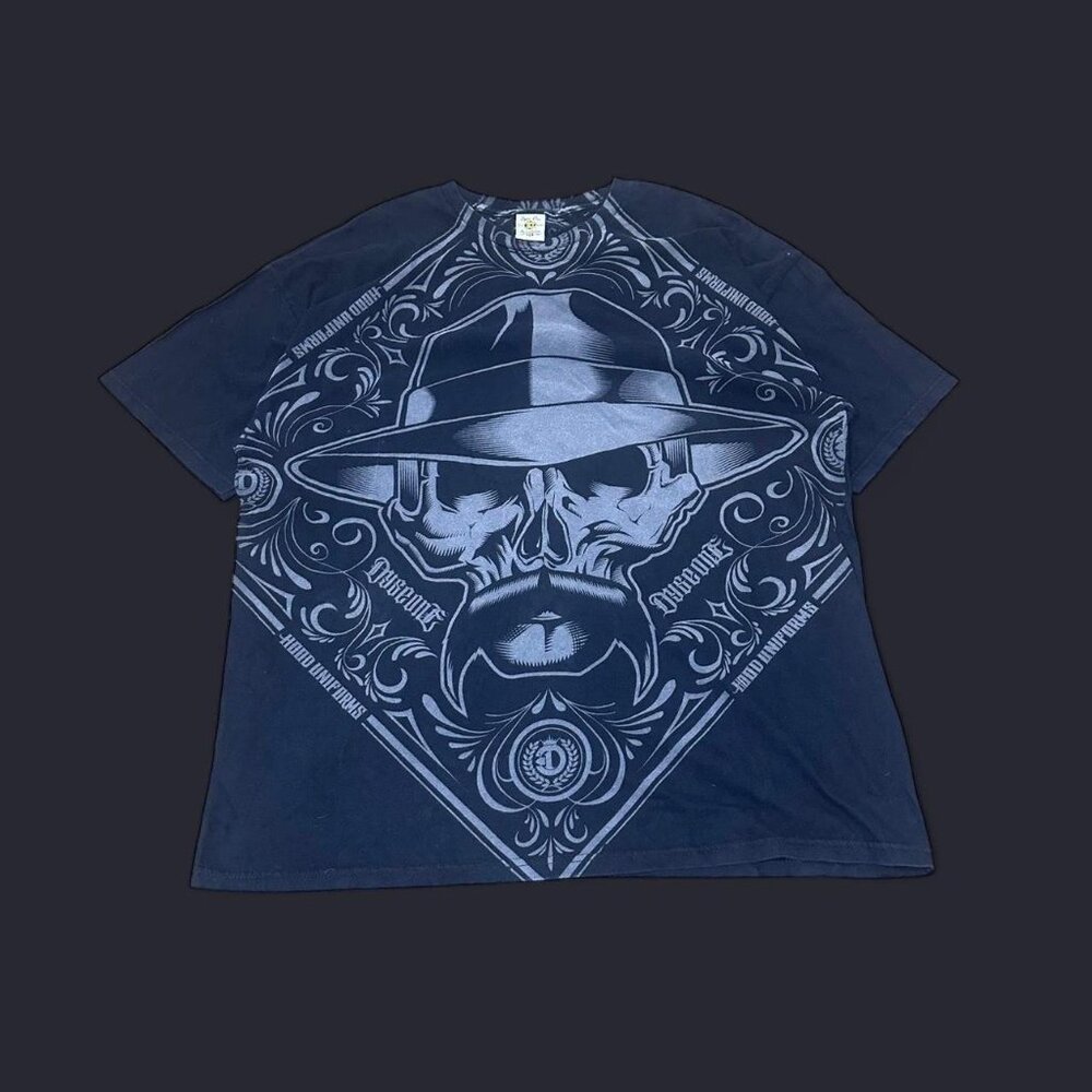 Black and white Dyse One aop t-shirt